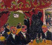 Ernst Ludwig Kirchner Tavern, USA oil painting artist